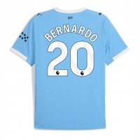 Manchester City Bernardo Silva #20 Domáci futbalový dres 2025-26 Krátky Rukáv